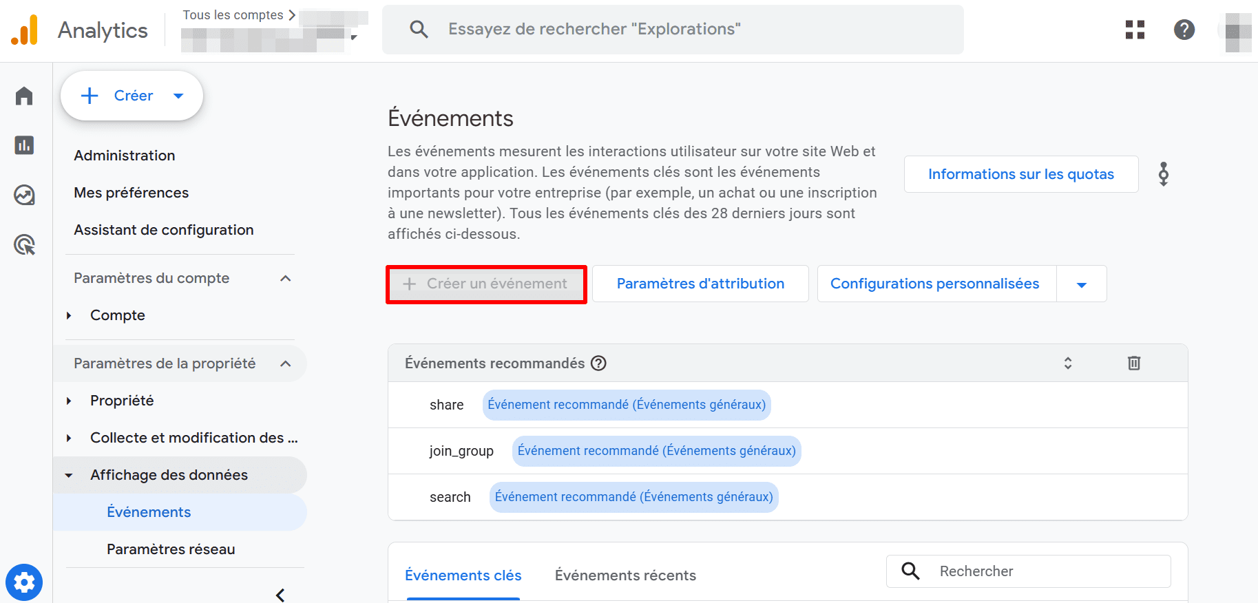 Comment configurer un événement pour chaque conversion dans GA4