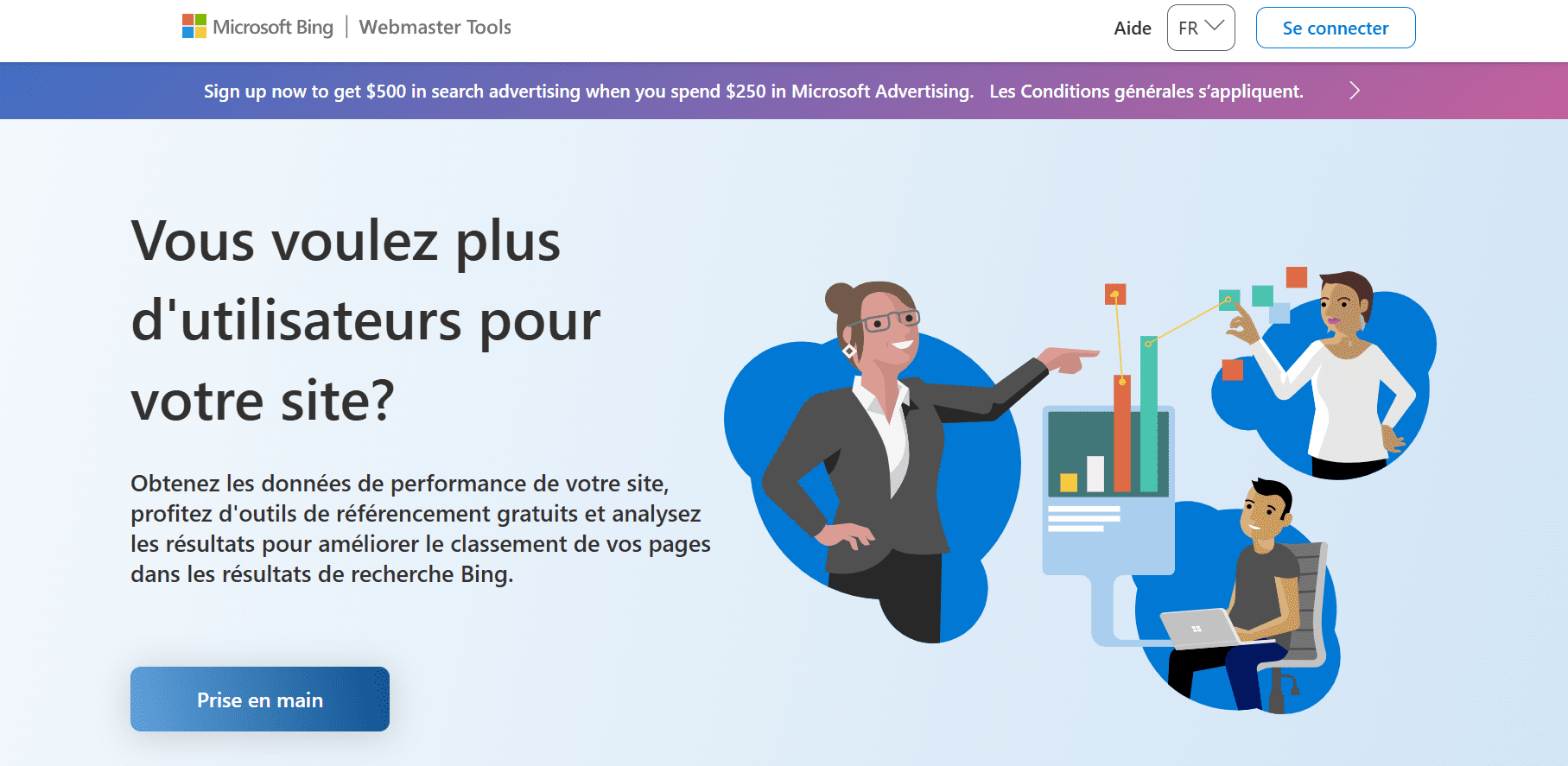 Bing Webmaster Tools Outils de webmaster Bing pour le référencement