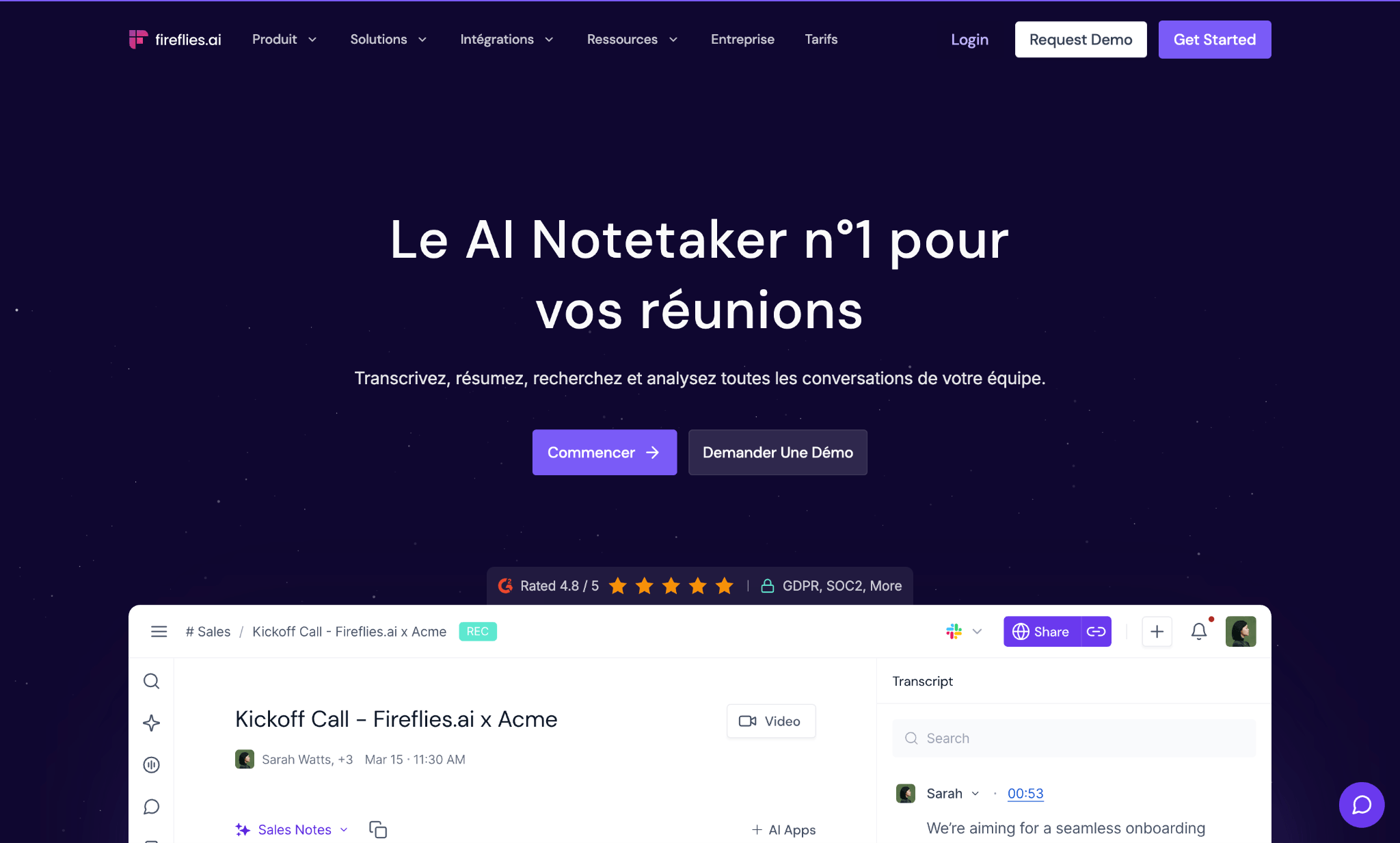 Outil Fireflies Fireflies