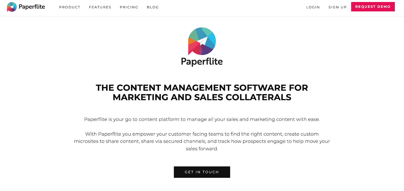 Plateforme de Paperflite Paperflite