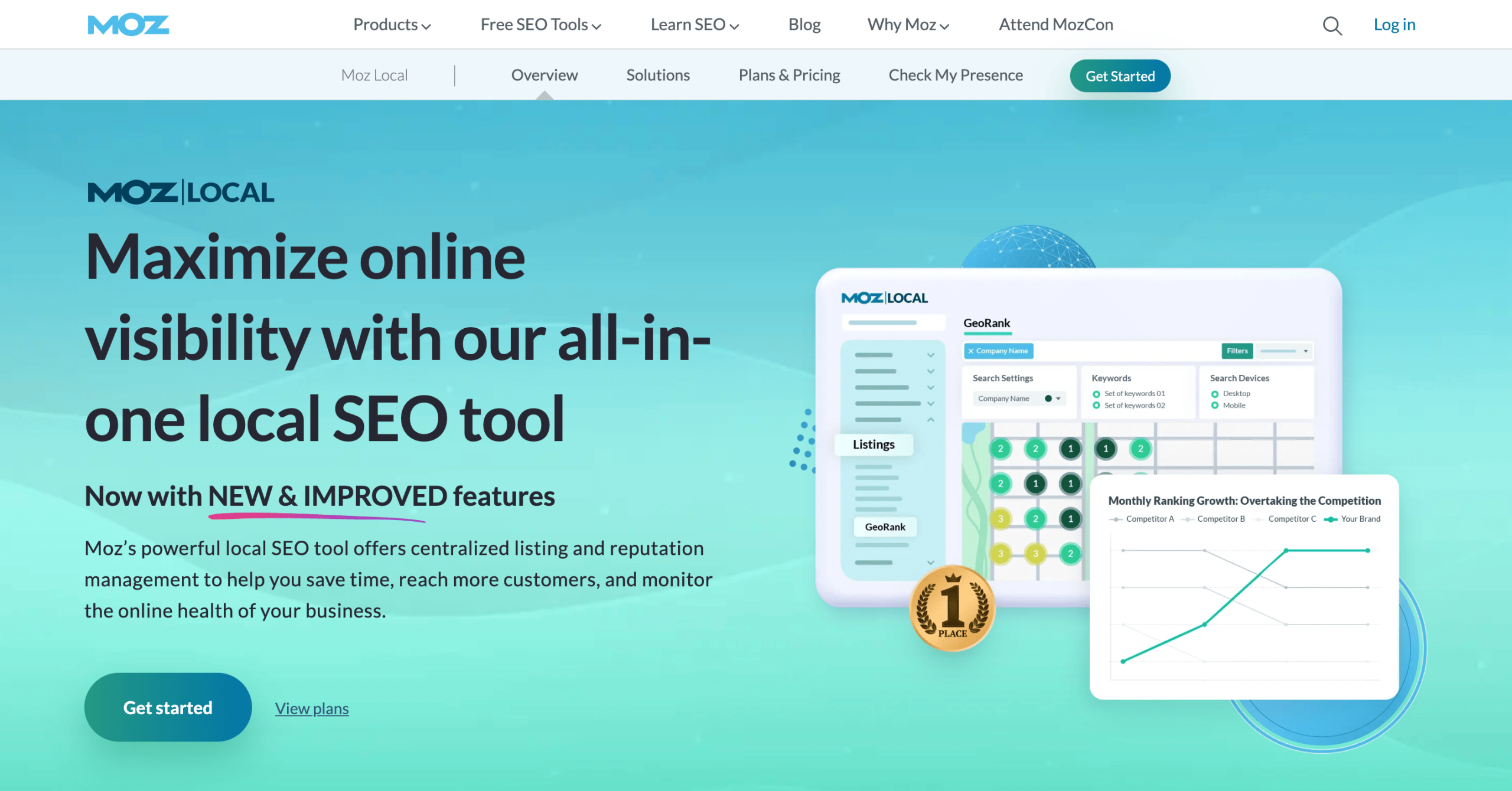 Outil de SEO local de Moz Local Outil de SEO local Moz Local