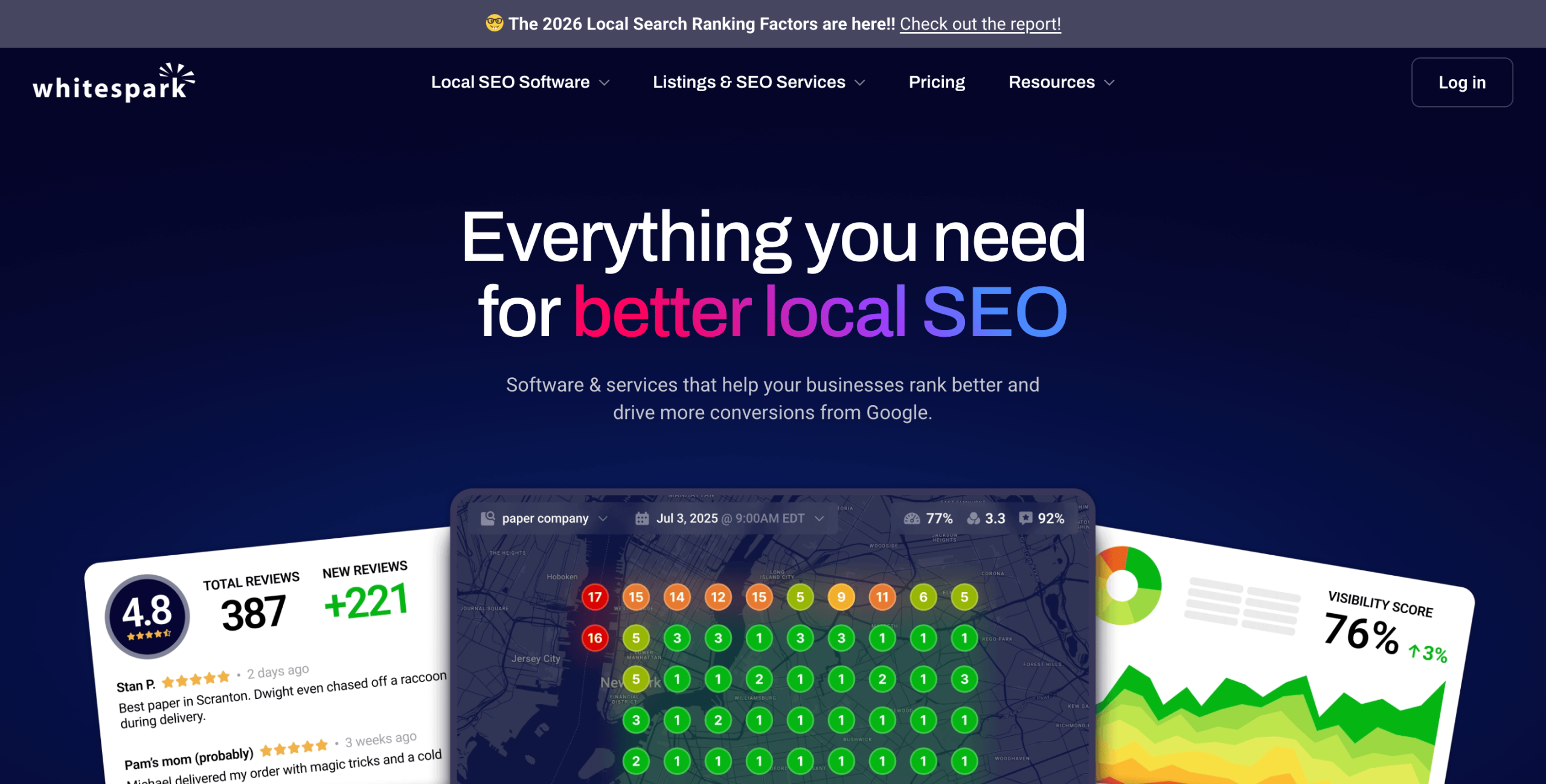 Outil de SEO local de Whitespark Outil de SEO local Whitespark