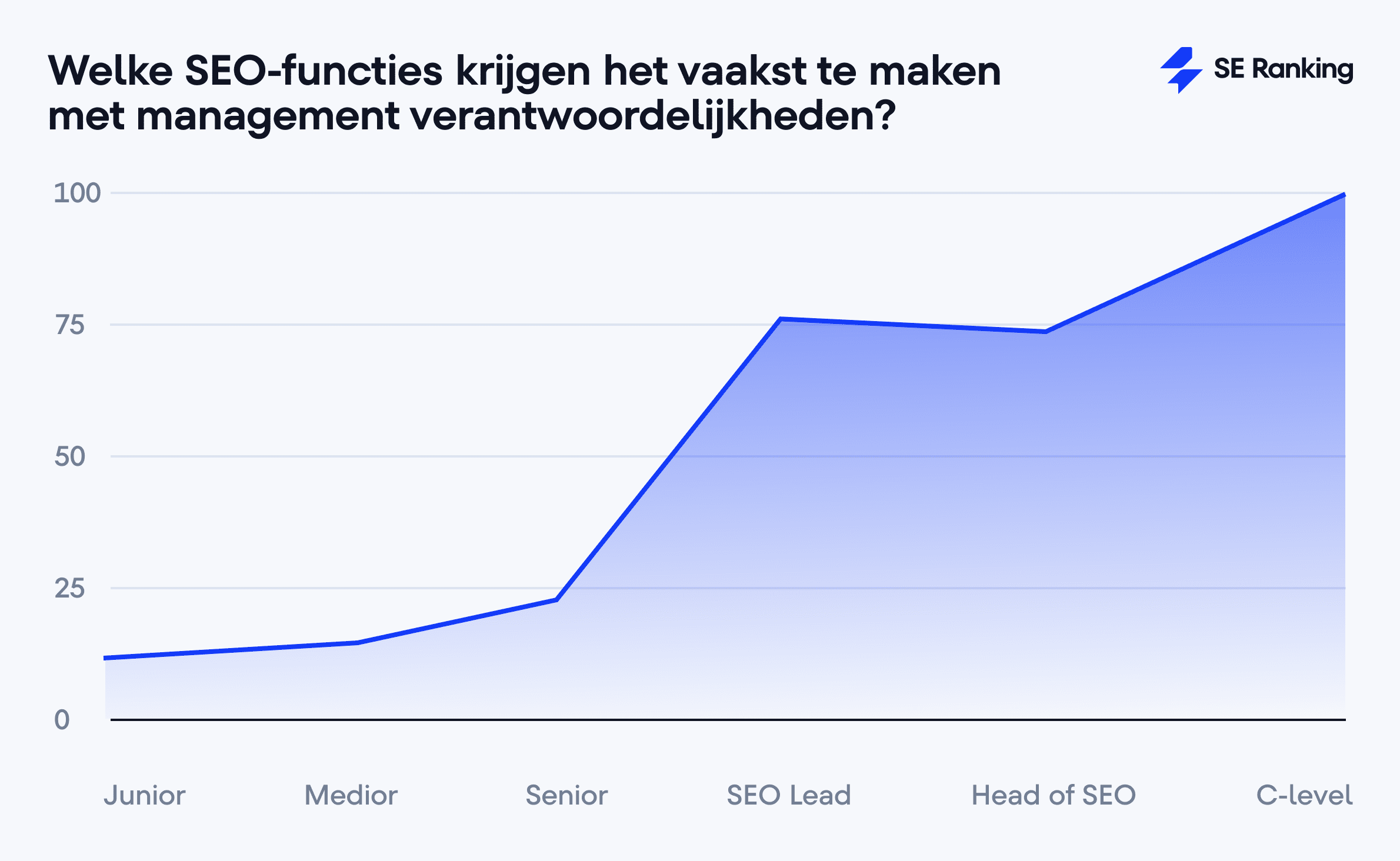 Welke SEO-functies krijgen het vaakst te maken met management verantwoordelijkheden?