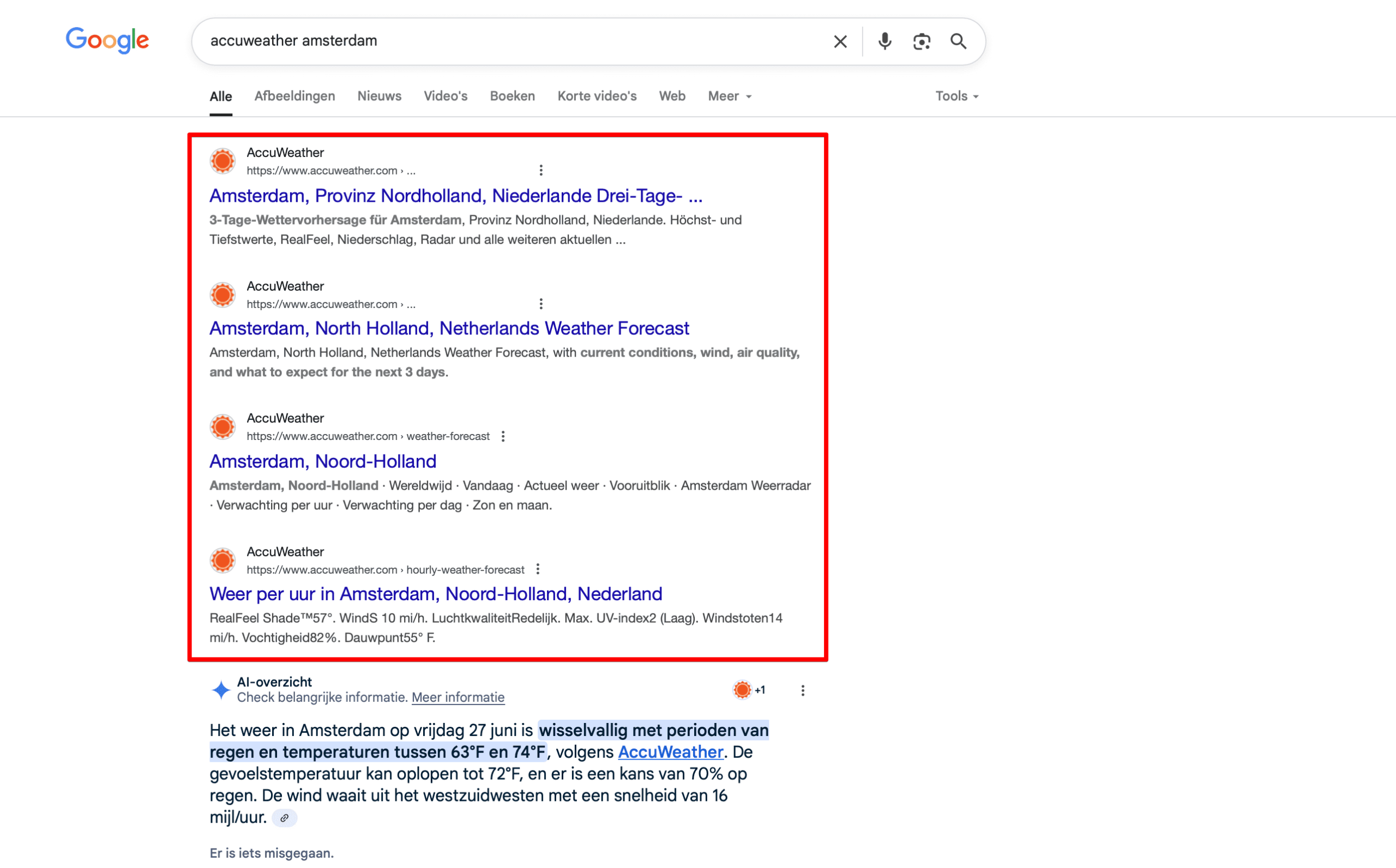 Structured data in Google