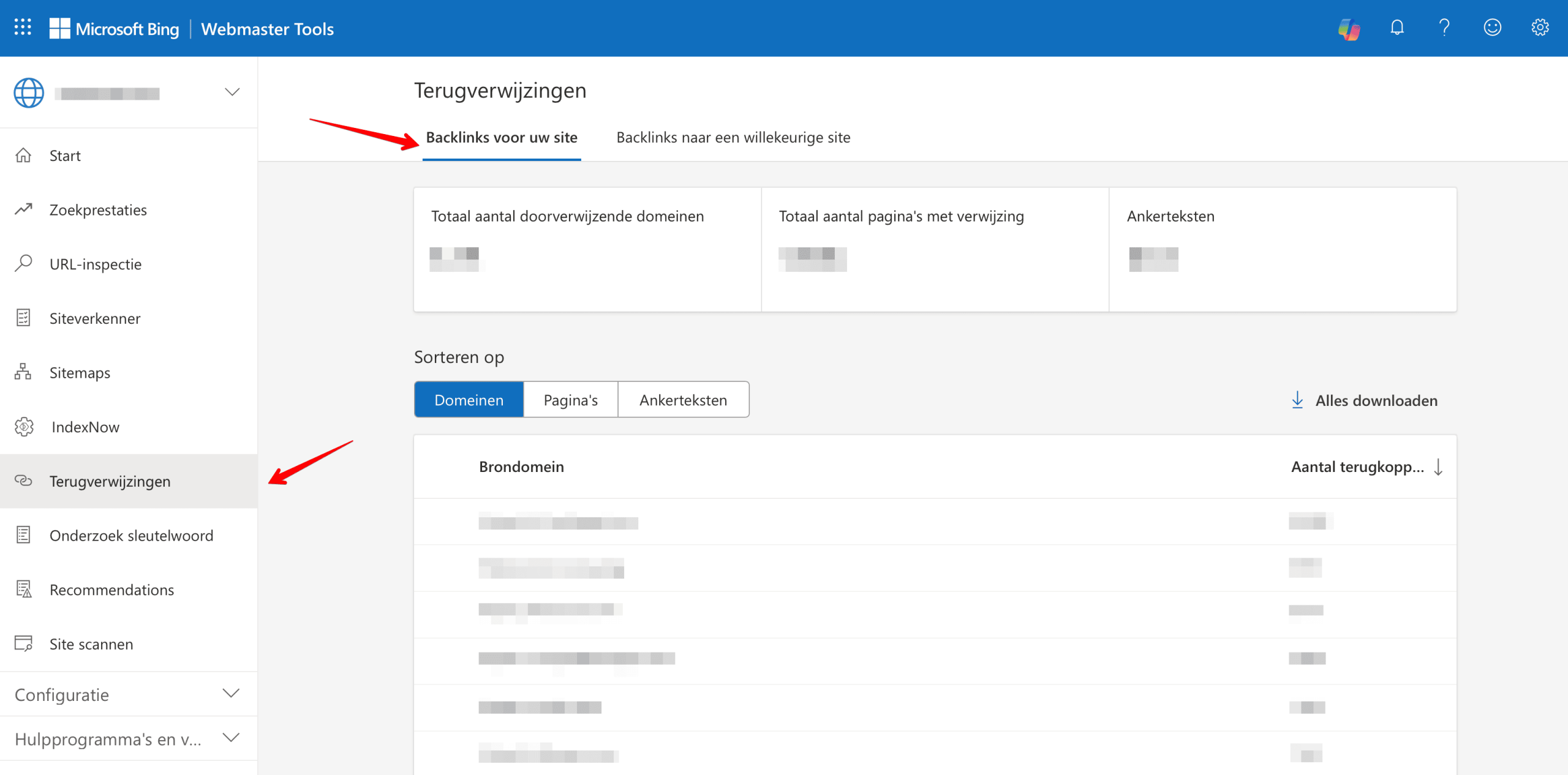 Backlinks in BWT