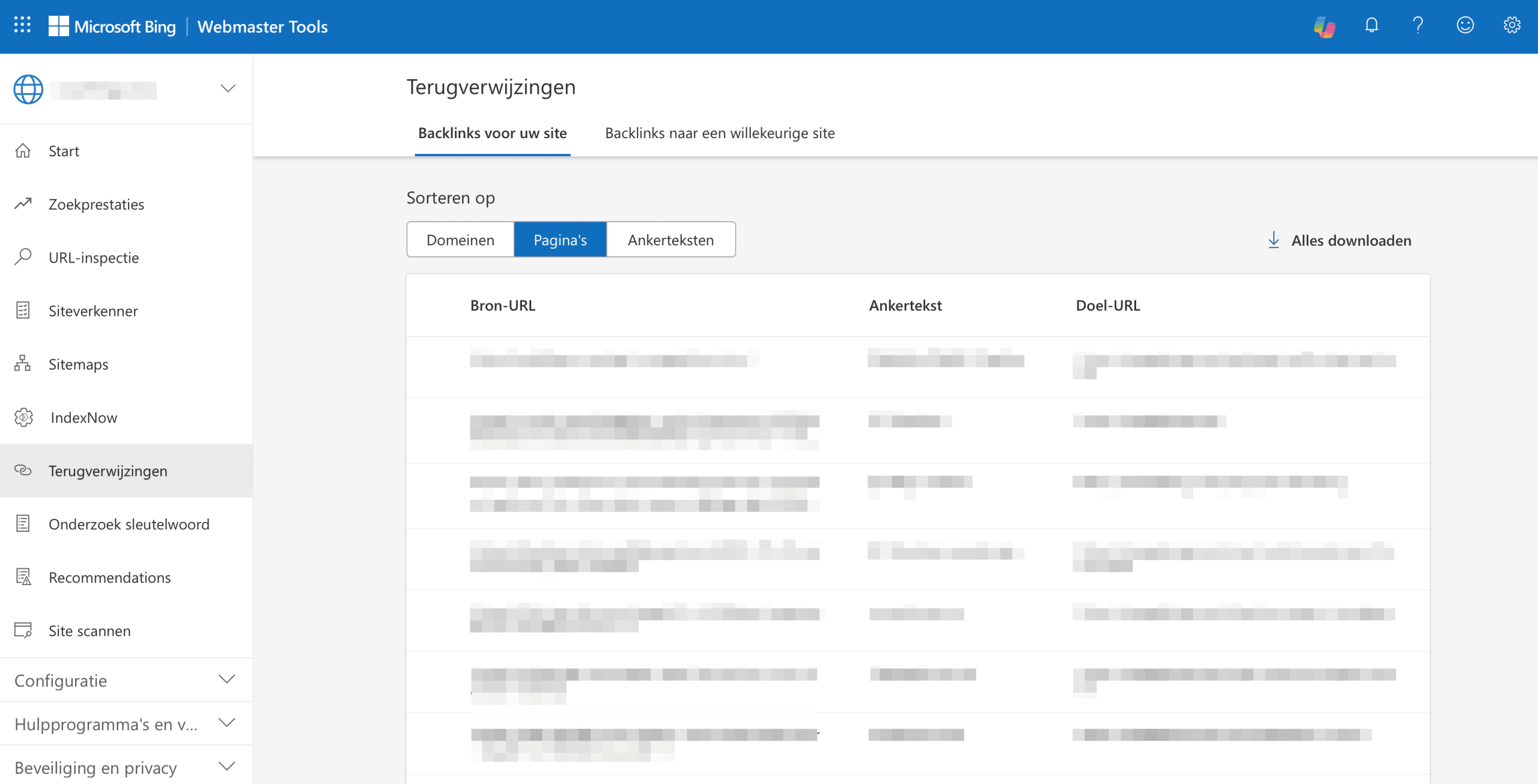 Linking page details in BWT