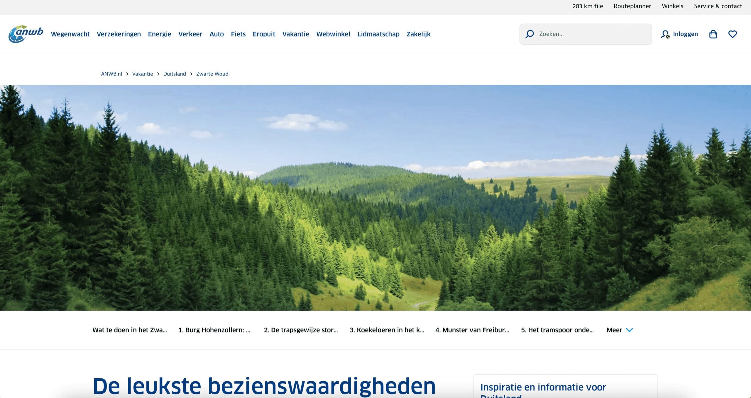 The latest copy of the page in Web Archive