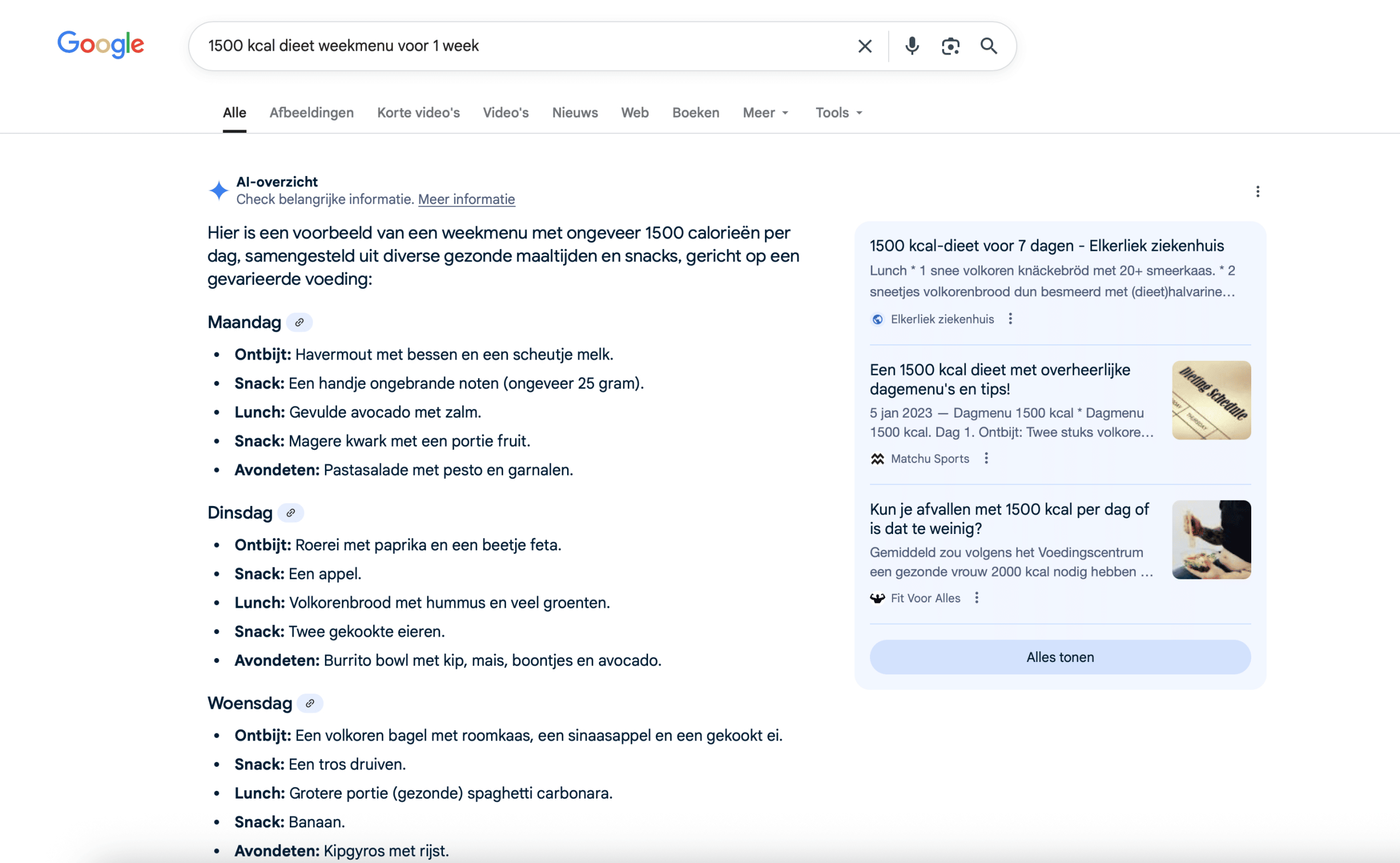 AI Overzichten lay-out (Schema’s)