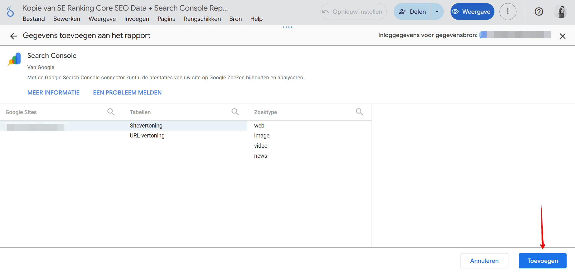 Hoe de gegevensbron van GA4 en Google Search Console opnieuw te verbinden