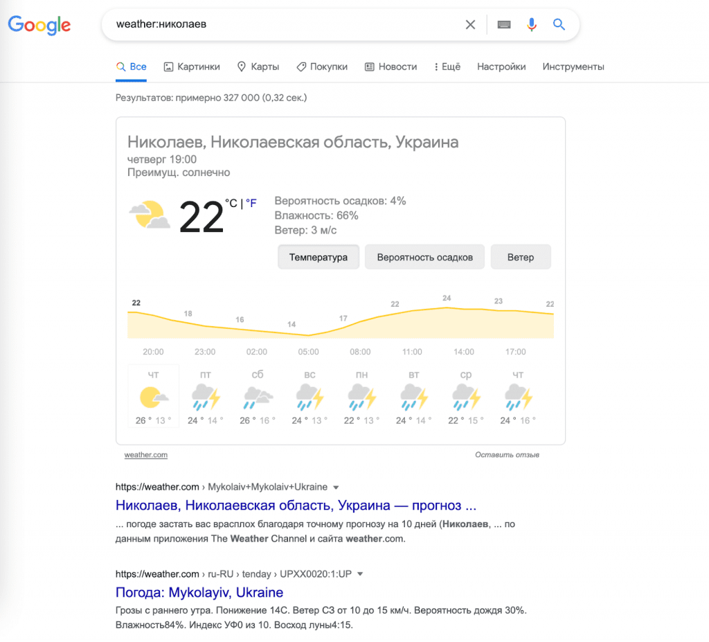 weather:николаев