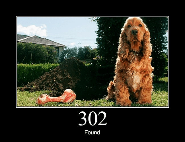 302 found