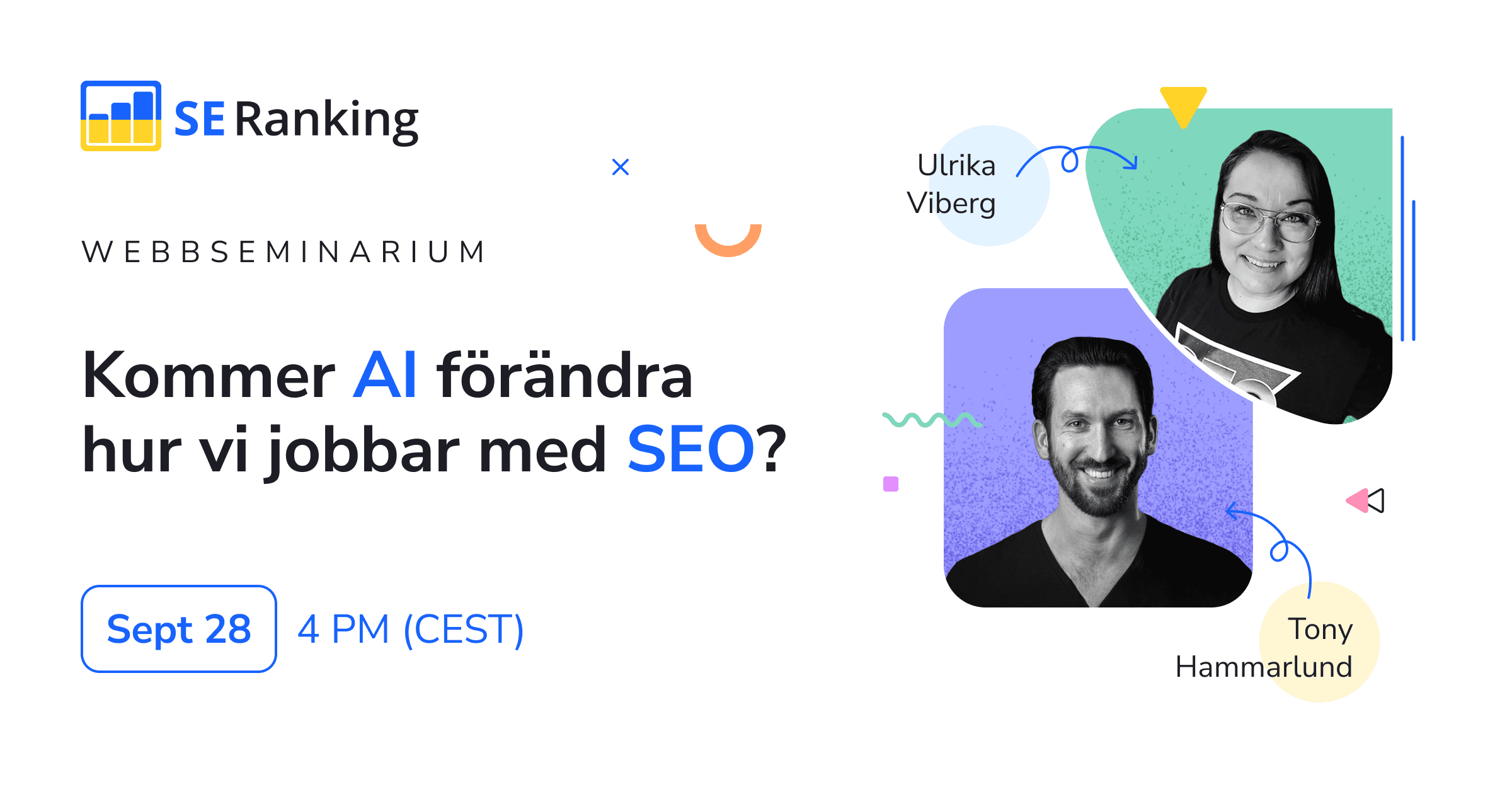 Kommer AI förändra hur vi jobbar med SEO? | SE Ranking Webinars