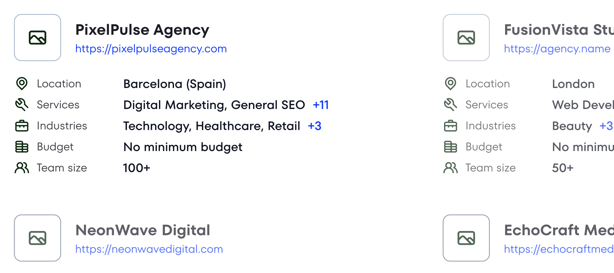 Agency Catalog