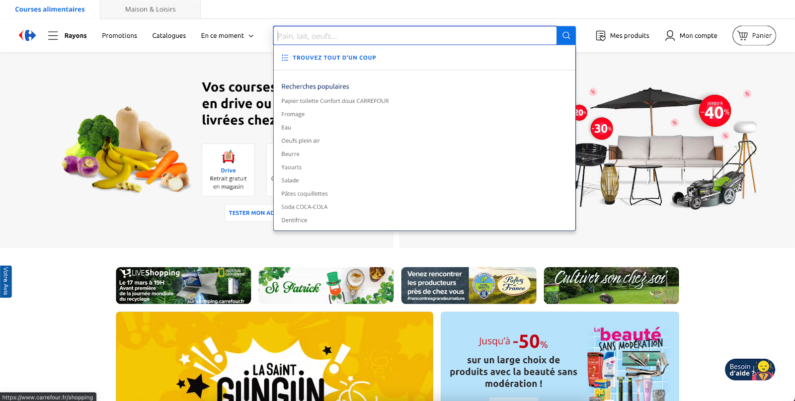 Recherche populaire