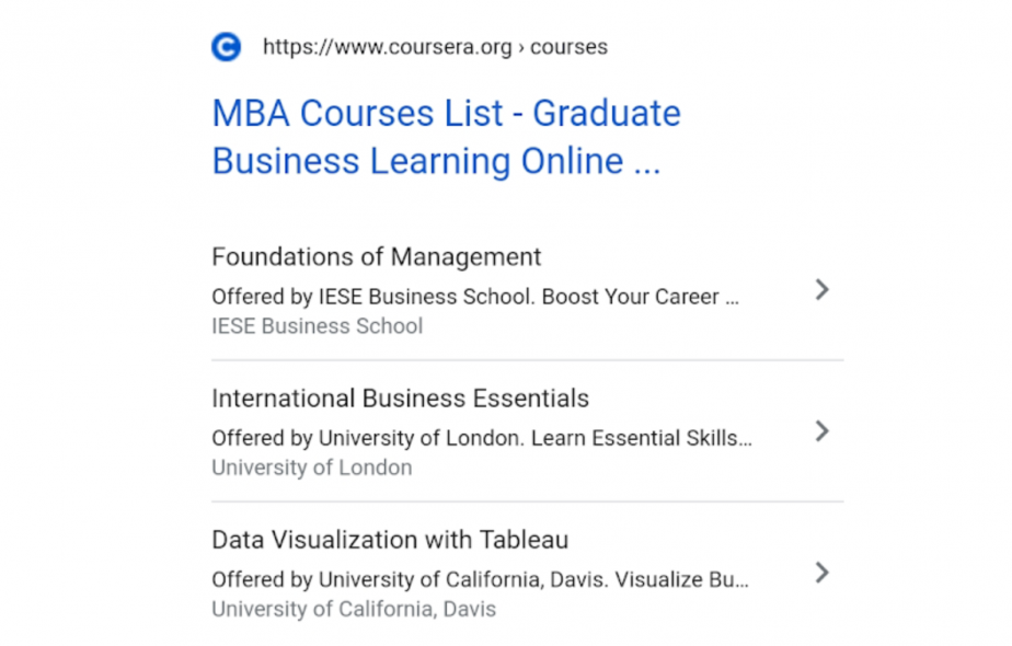 Course