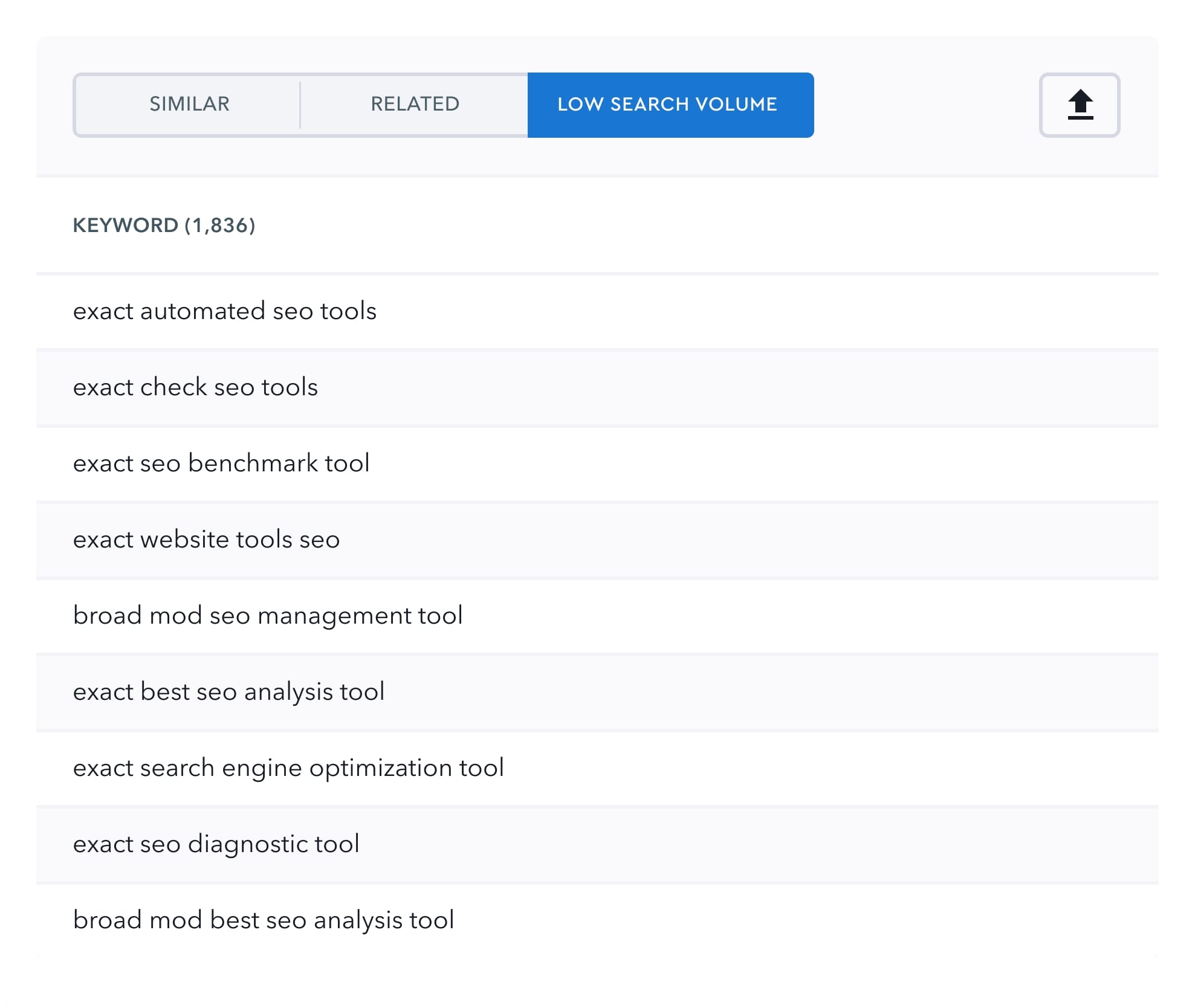 Keyword Suggestion Tool Easy Seo Keyword Research Analysis