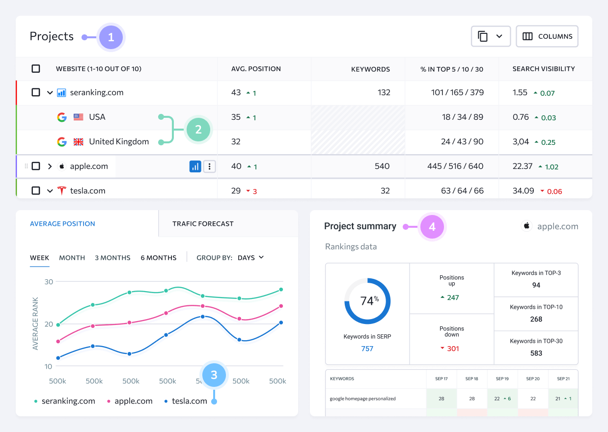 Rank Tracker Accurate and Flexible Keyword Monitoring