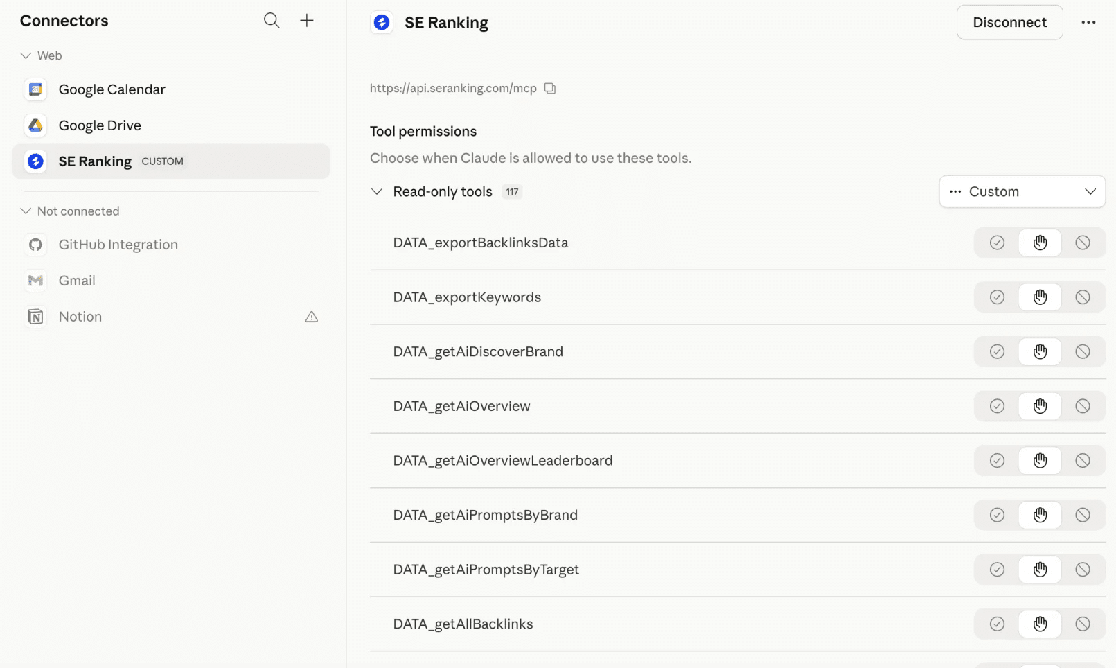 API and MCP Integration for workflows